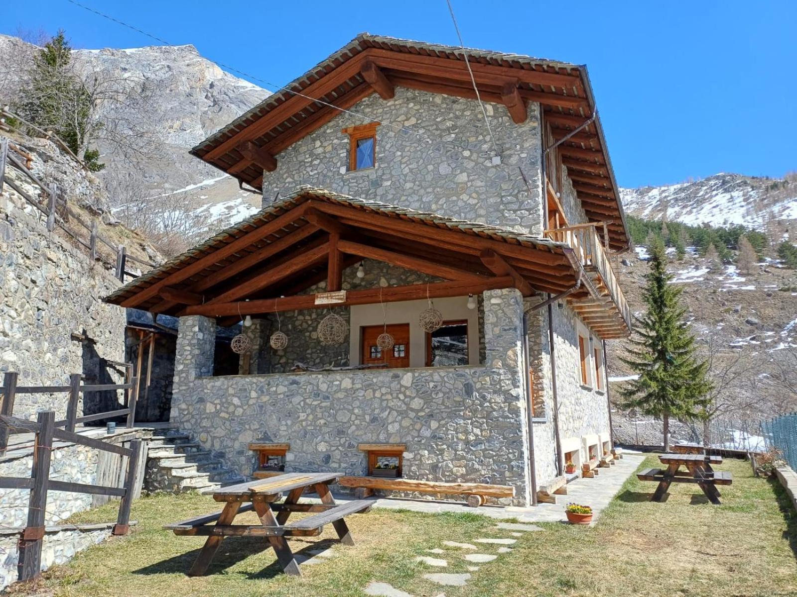 ホテル Rifugio Di Chiappera エクステリア 写真